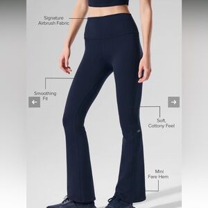 ALO Yoga Women's Deep Blue Flare Pants